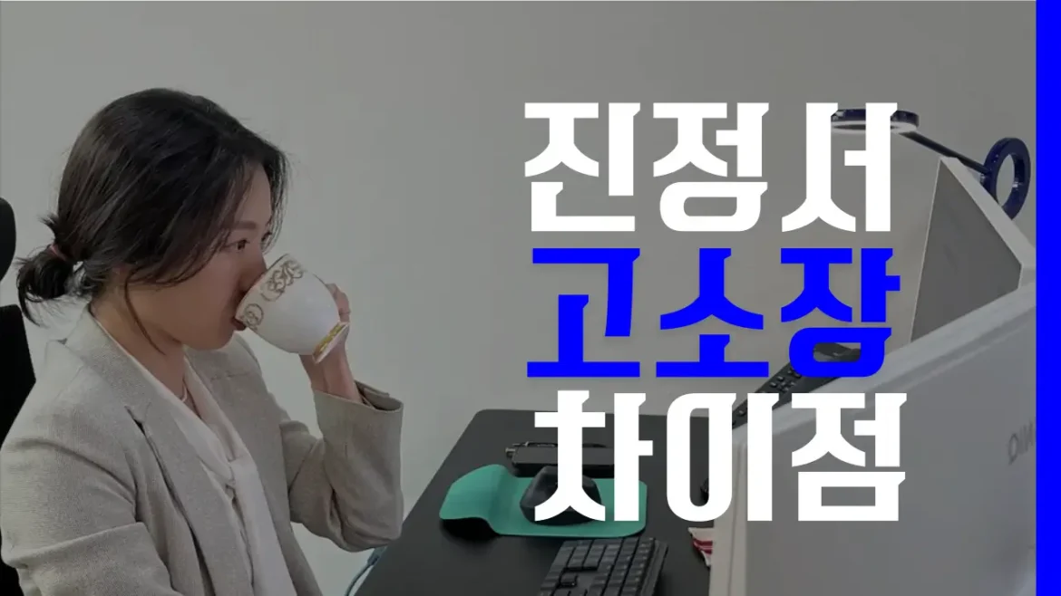 진정서 고소장 차이